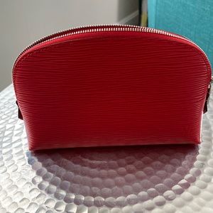 Louis Vuitton Cosmetic Pouch Epi Leather
